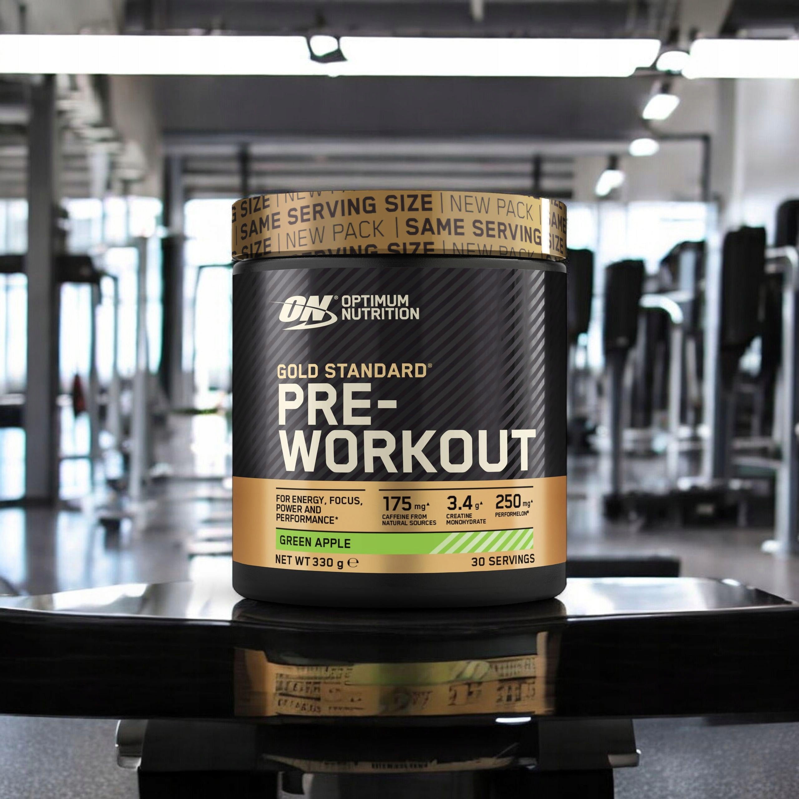 2x Pre-workout creatine beta-alanine energy Gold Standard 330g ON Brand Optimum Nutrition