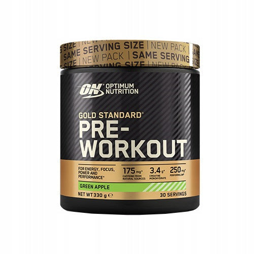 2x Pre-workout creatine beta-alanine energy Gold Standard 330g ON Expiration date at least six months from the date of purchase