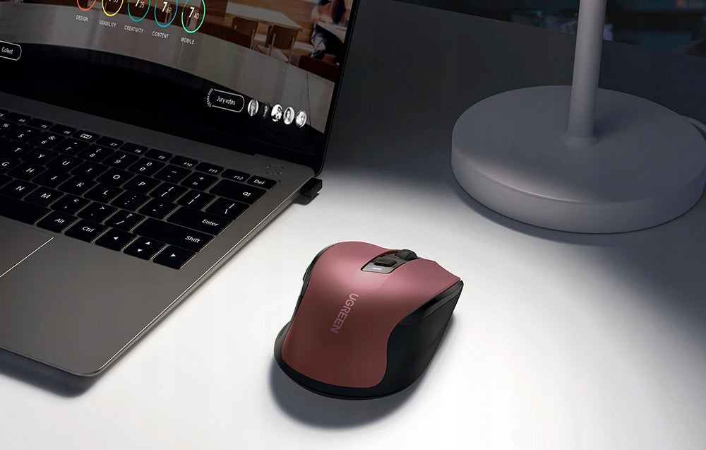 2x Precision USB 2.4GHz Bluetooth 5.0 Optical 4000 DPI Wireless Mouse Model MU006