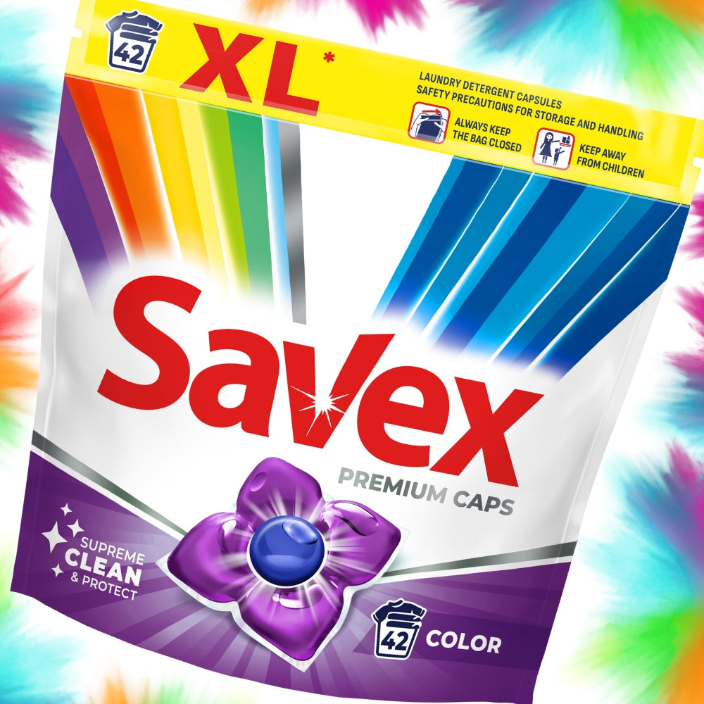2x Premium Caps Color Washing Caps 42 pcs. Savex Manufacturer code 3800024046902