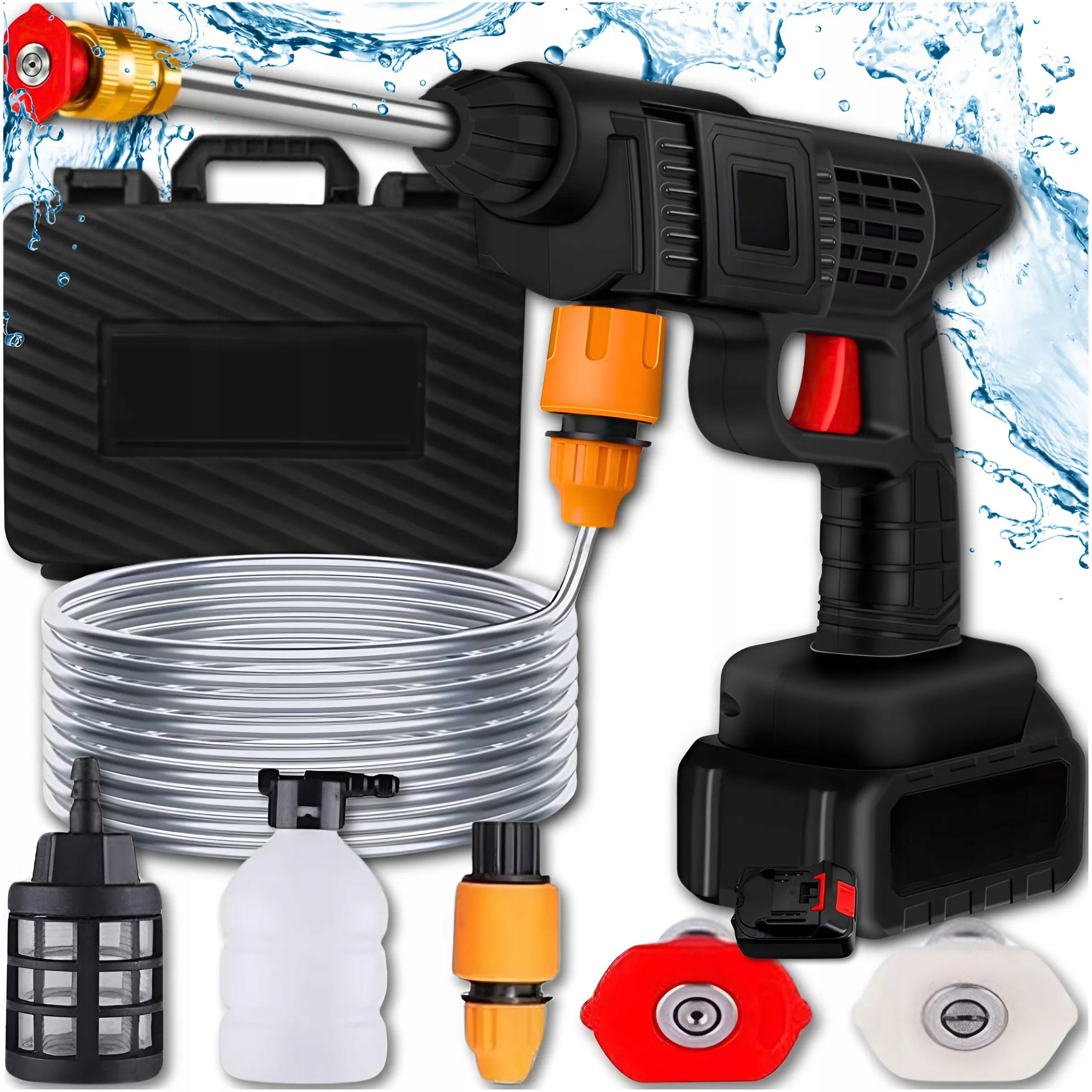 2x Pressure Washer Memflow 38 Bar 800 W Brand MEMFLOW