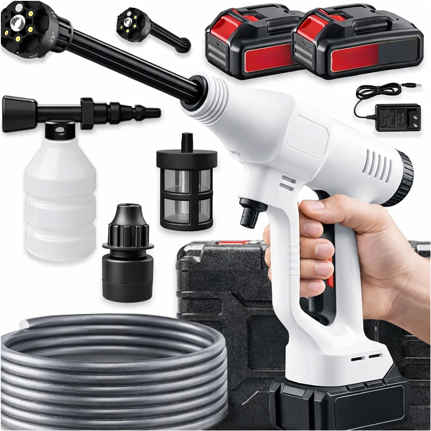 2x Pressure Washer Memflow 60 Bar 1000 W