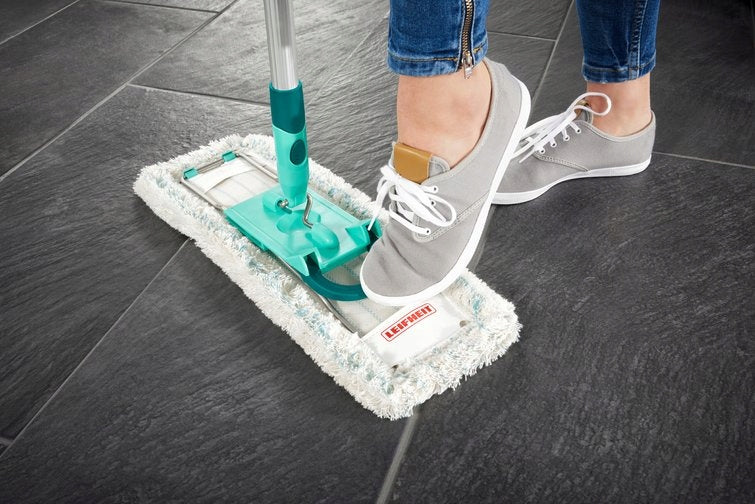 2x Profi mop with cotton overlay plus 55023 LEIFHEIT Brand Leifheit