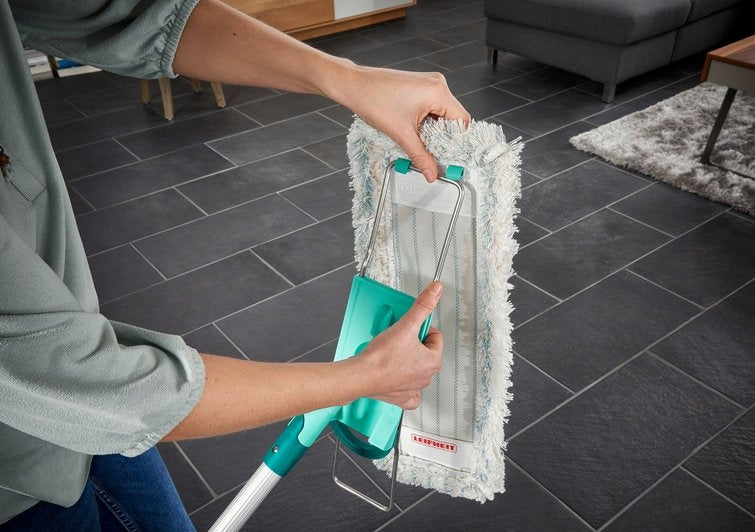 2x Profi mop with cotton overlay plus 55023 LEIFHEIT Manufacturer code Profi XL
