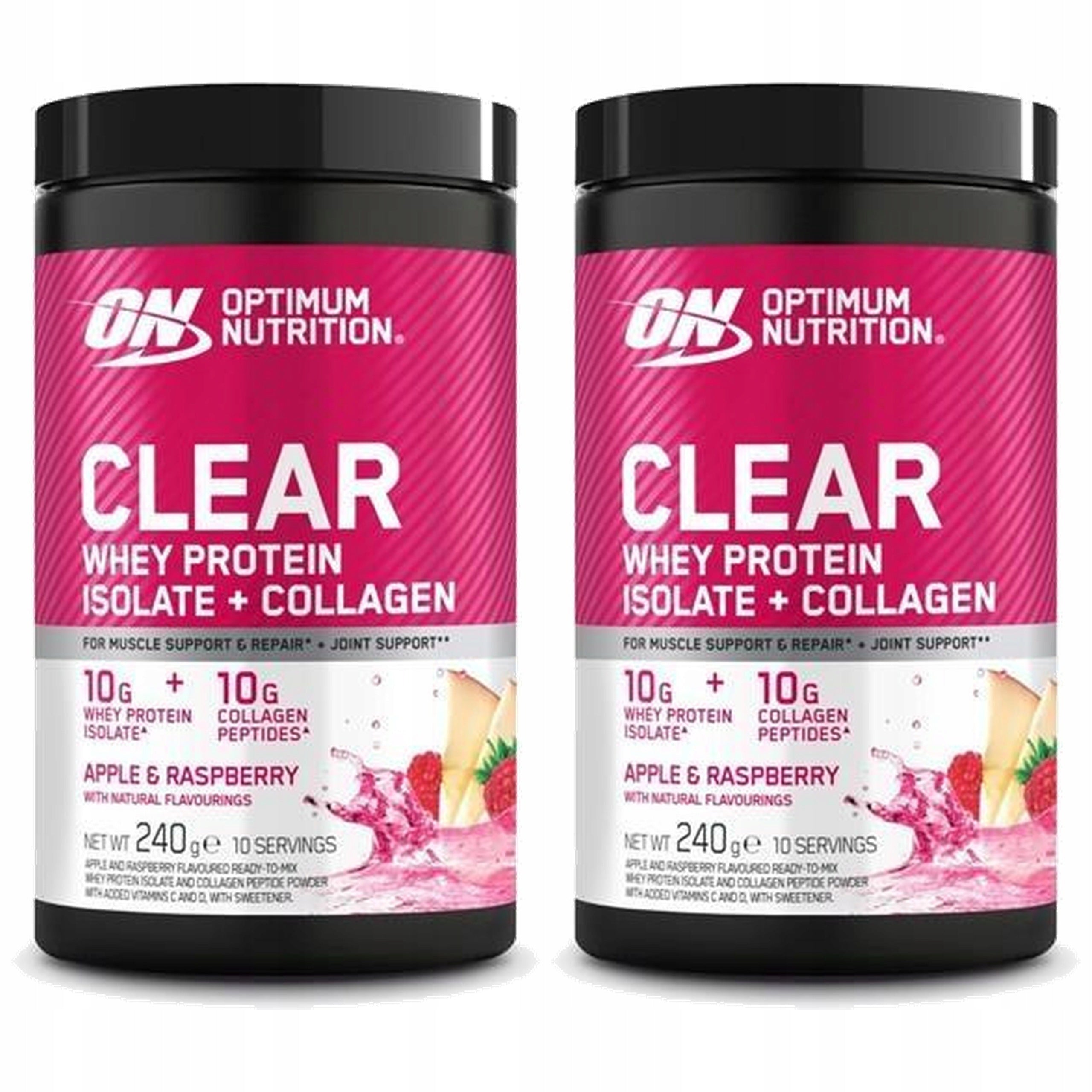 2x Protein + Collagen Isolate Whey 2in1 Joints Vitamin C ON