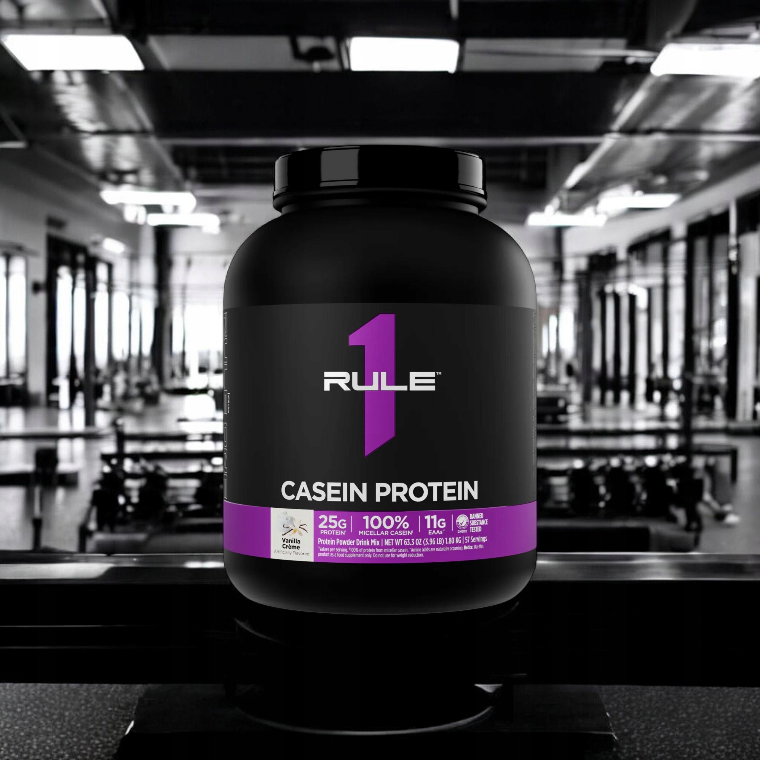 2x Protein Conditioner Casein R1 Casein Protein 1820 g Vanilla Protein RULE1 Brand Rule 1