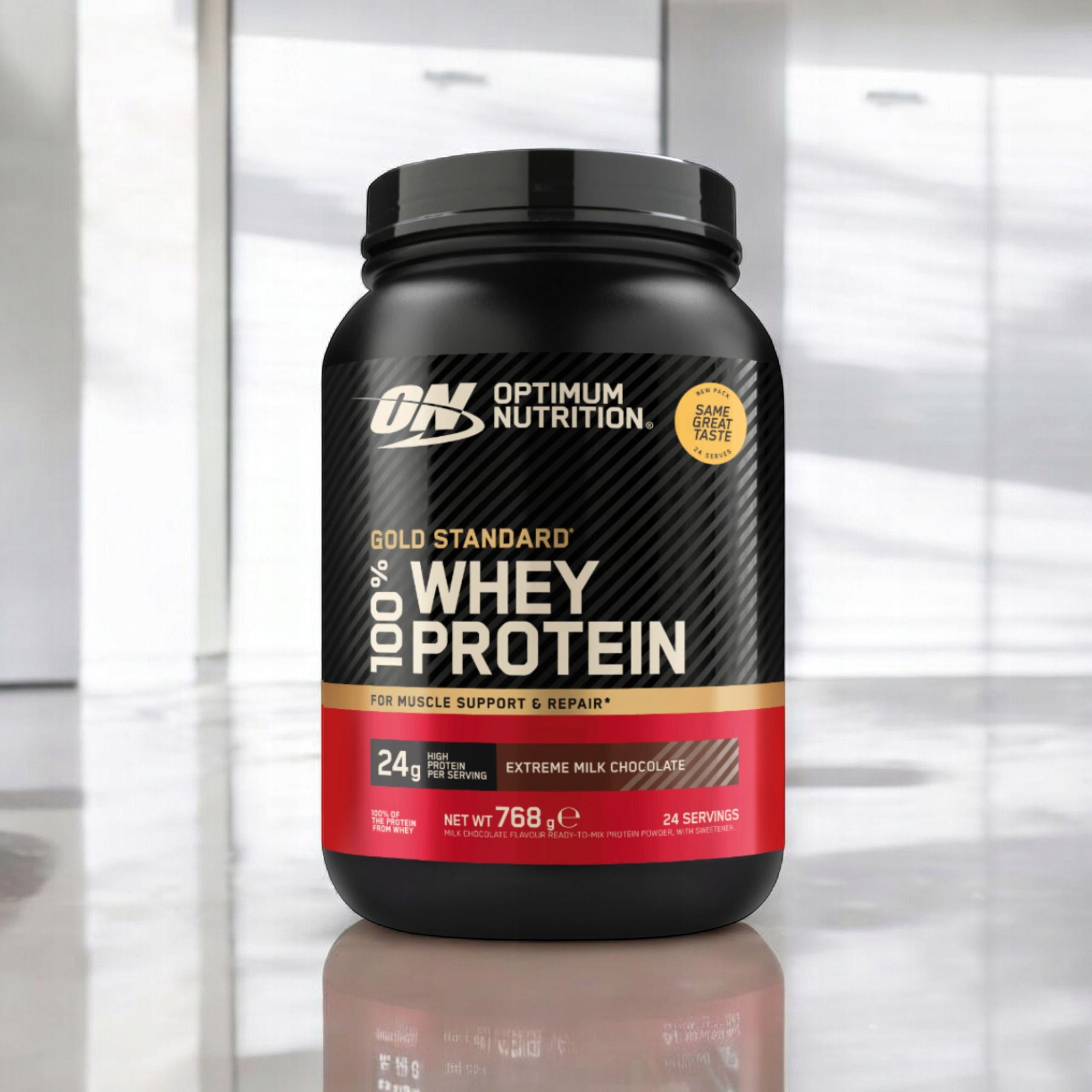 2x Protein OPTIMUM NUTRITION Gold Standard Whey 768g Chocolate WPC WPI 24p Brand Optimum Nutrition