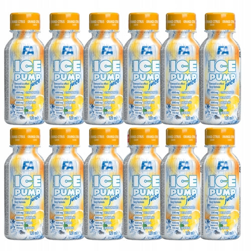 2x Pump Juice Citrulline Caffeine Beta-Alanine Pre-Workout 12x120ml FA Expiration date at least six months from the date of purchase