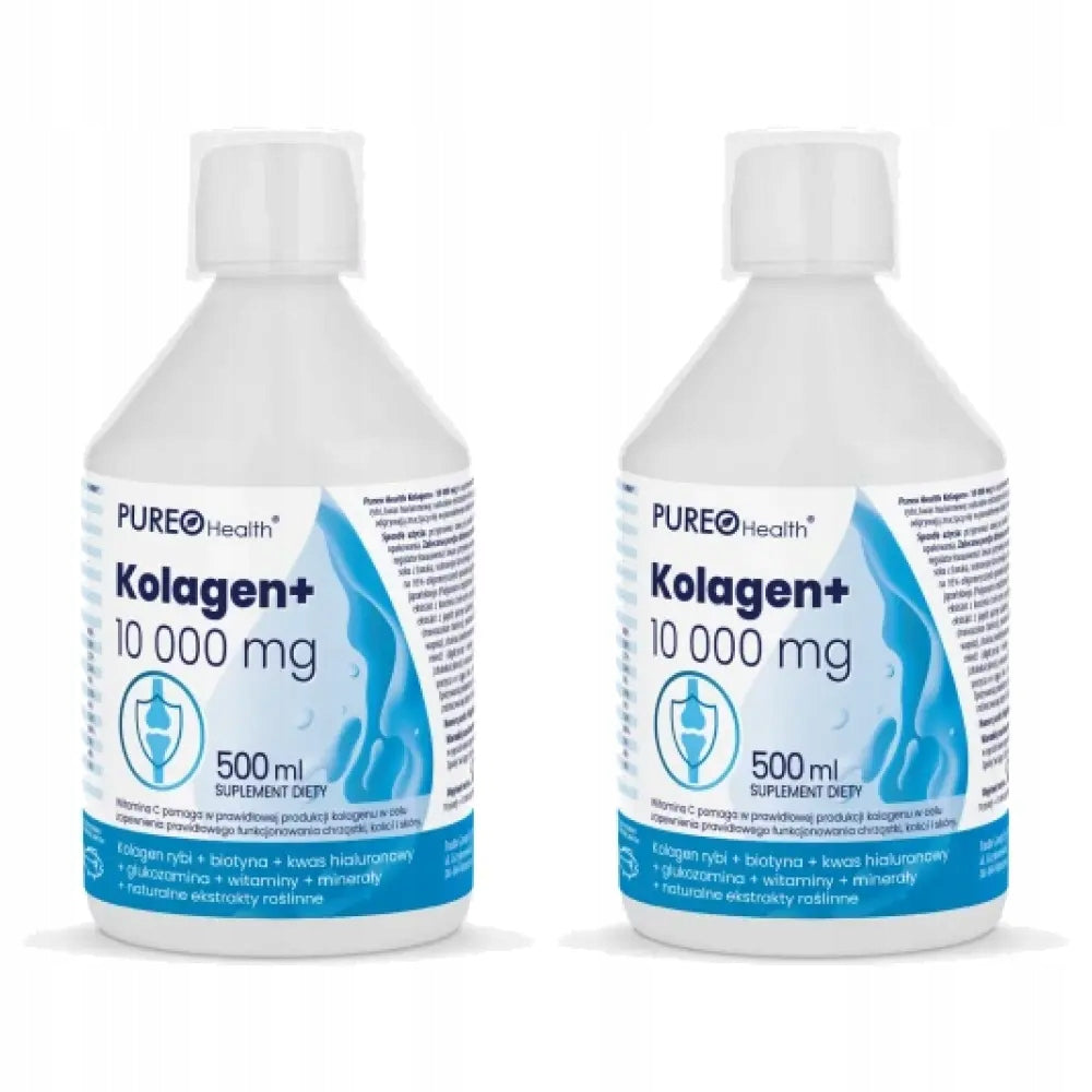 2x Pureo Health Collagen+ 10 000 mg, 500 ml
