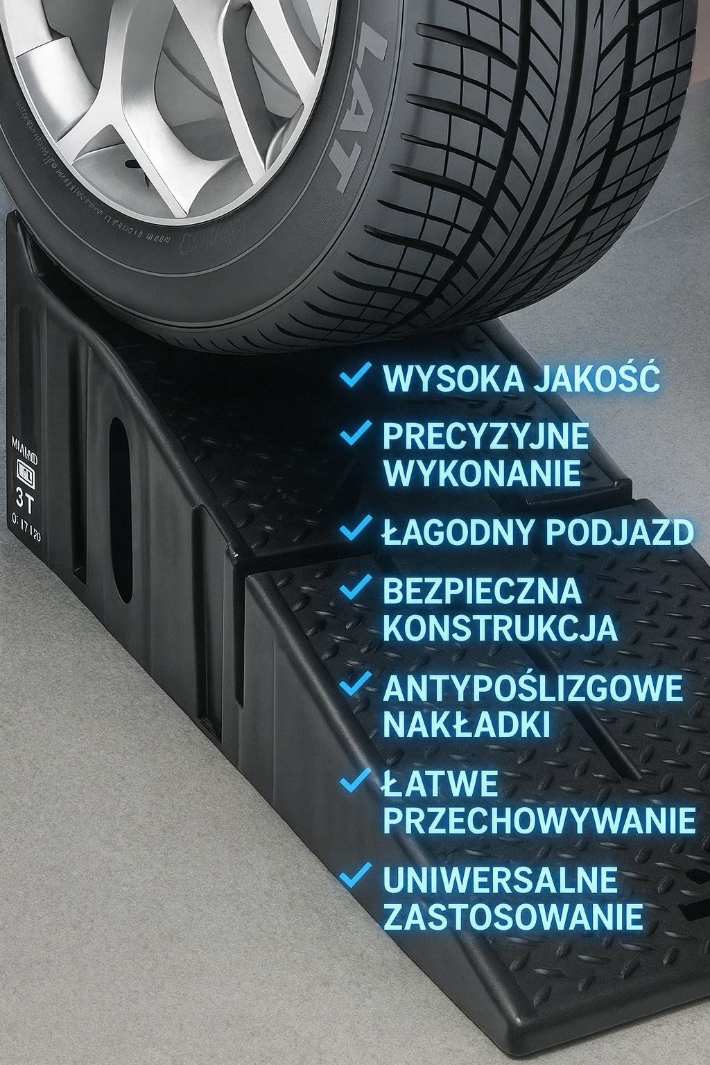 2x RAMP INVASIONS CAR DRIVEWAYS CAR INVASION RAMP 3T 3000KG Manufacturer code HORNET 3T