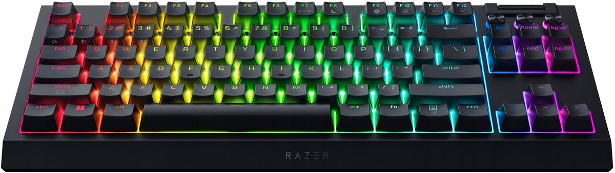 2x RAZER BlackWidow V4 Tenkeyless HyperSpeed ​​- US Layout - Gaming Keyboard Keyboard layout US international (qwerty)