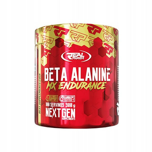 2x REAL PHARM Beta Alanine 300g Strength Regeneration Energy Expiration date at least six months from the date of purchase