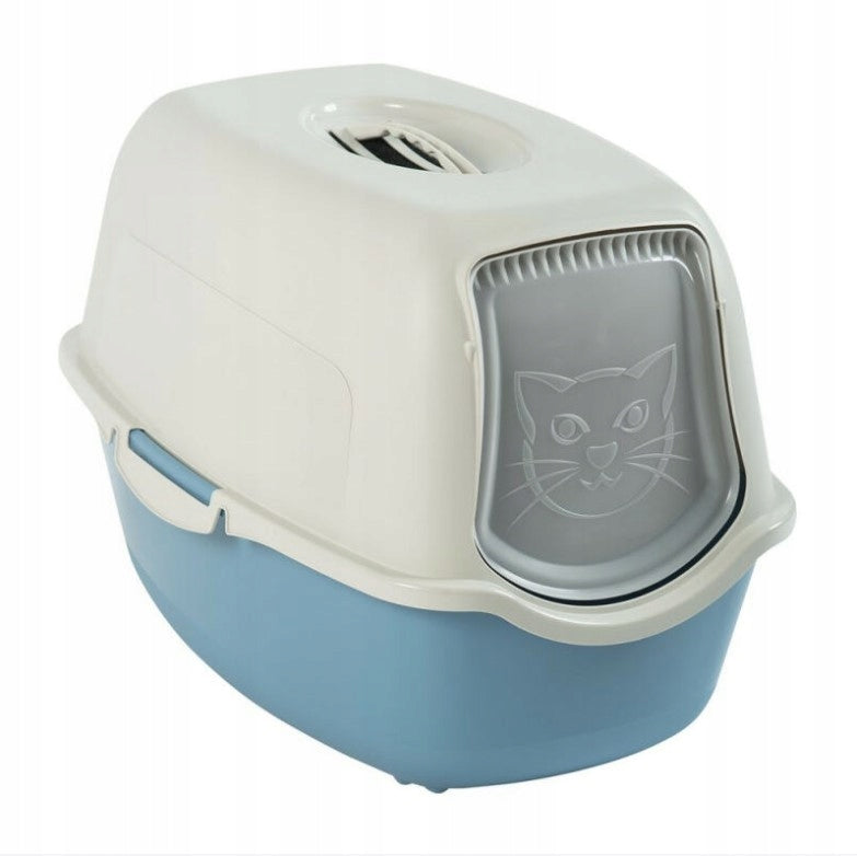 2x ROTHO Bailey White and blue - cat litter box