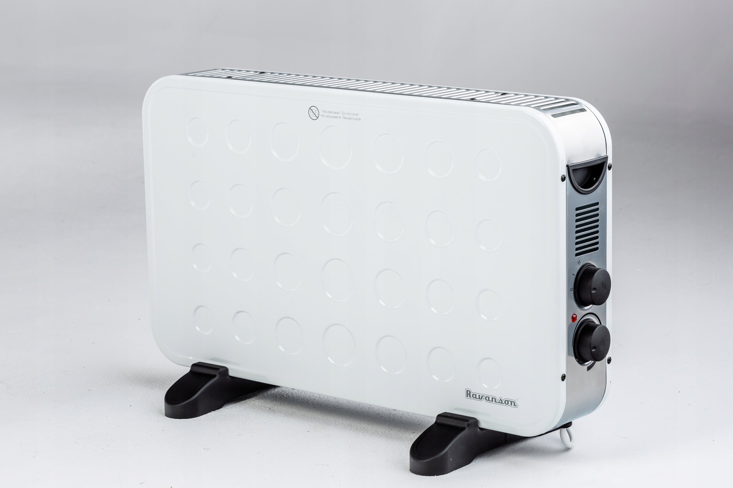 2x Ravanson CH-9000WT convector heater