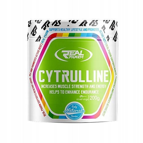 2x Real Pharm Citruline 200g CITRULLINE NITROGEN PUMP ATP Expiration date at least six months from the date of purchase