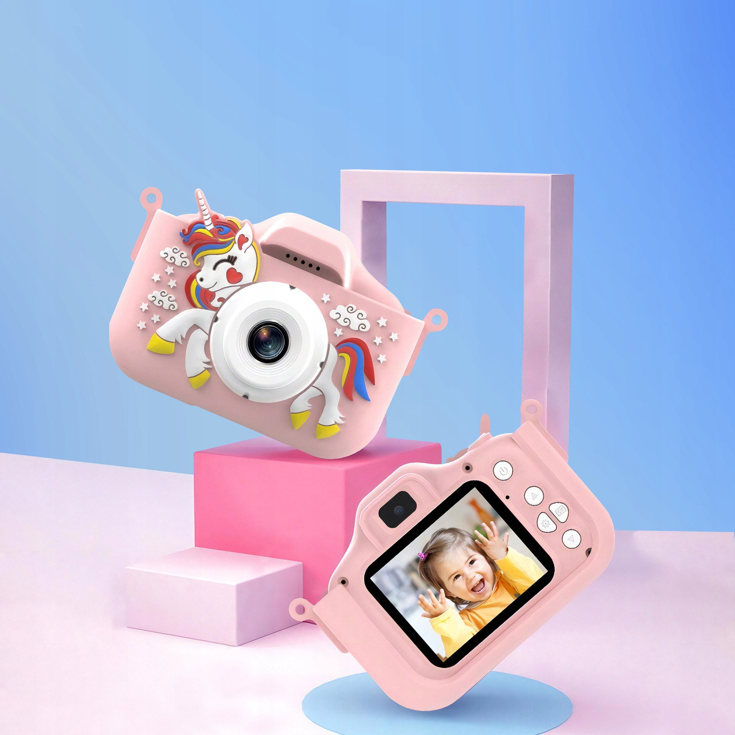 2x Renew Force Digital Camera for Children 48 Mpx Compact Brand Renew Force