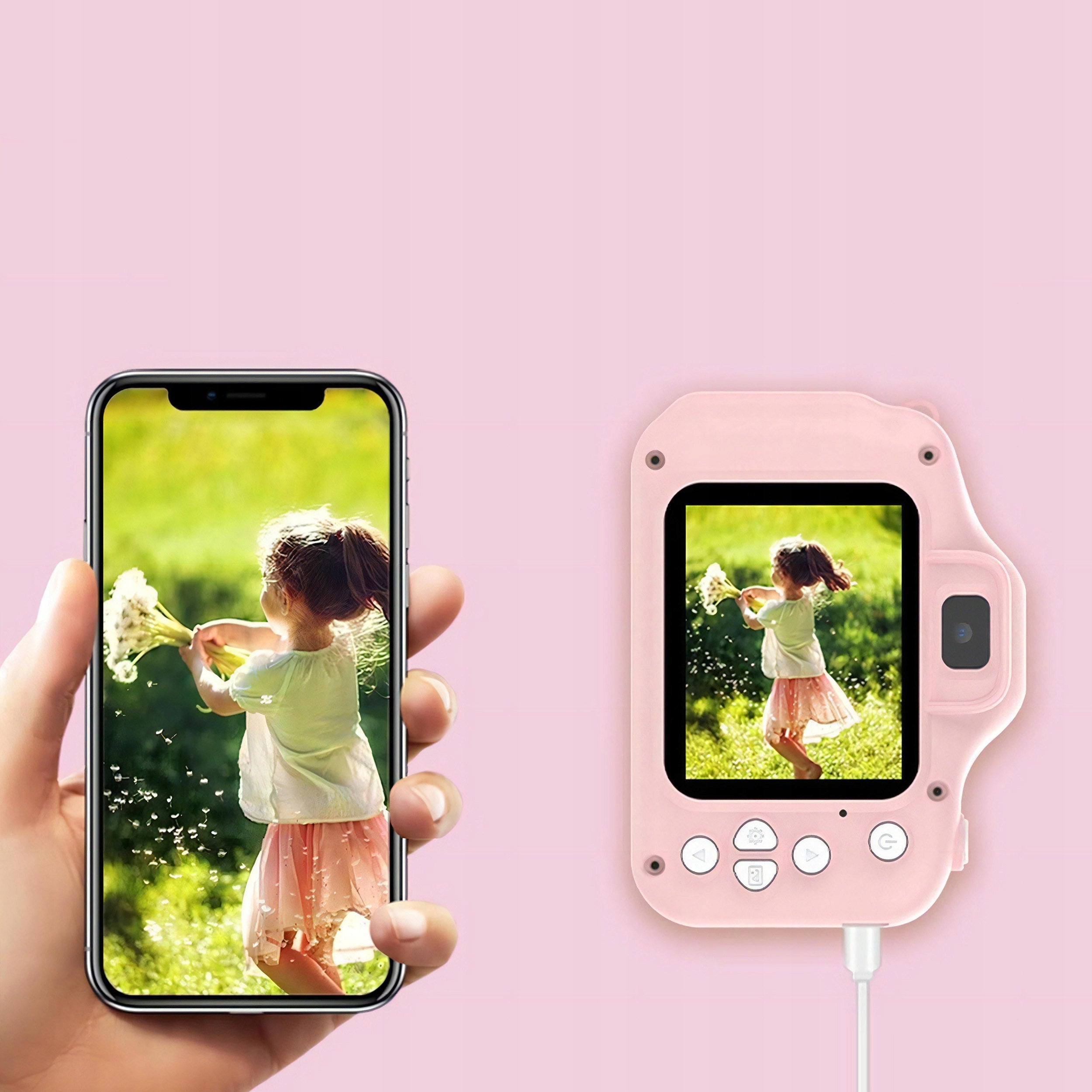 2x Renew Force Digital Camera for Children 48 Mpx Compact