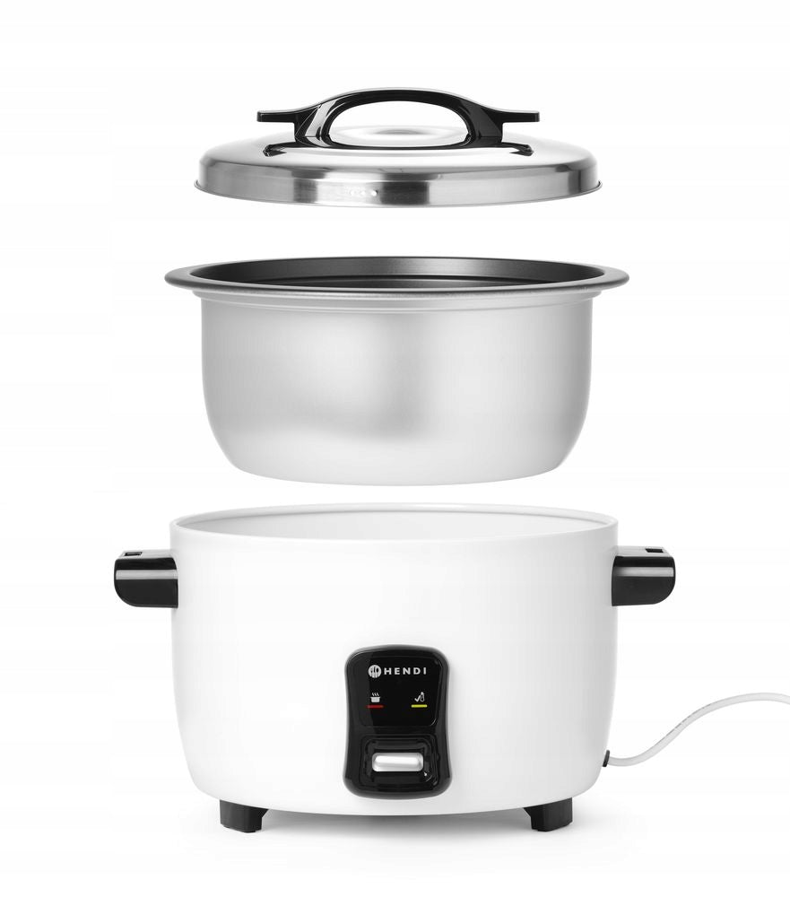 2x Rice Cooker Pot for Cooking Rice and Groats 1550W 4.2L Dominant color white