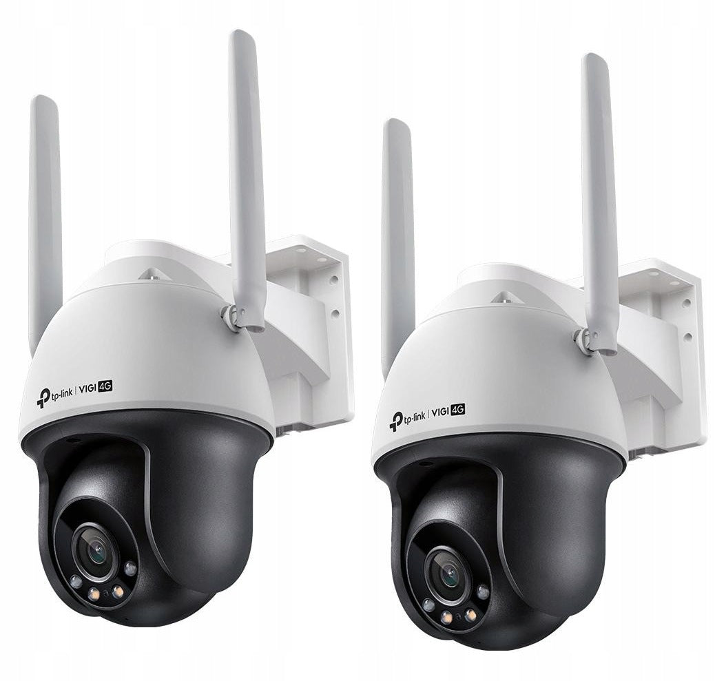 2x Rotating WiFi IP Camera TP-LINK VIGI C540-W (4mm) 4MP PTZ Audio Microphone