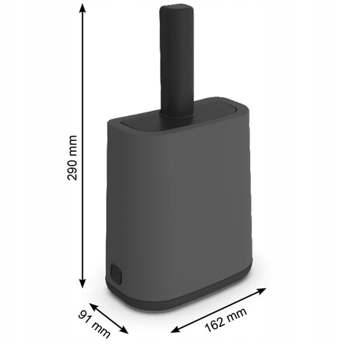 2x Rotho Spatula with stand +bags 16x8cm anthracite Manufacturer code 4005608853