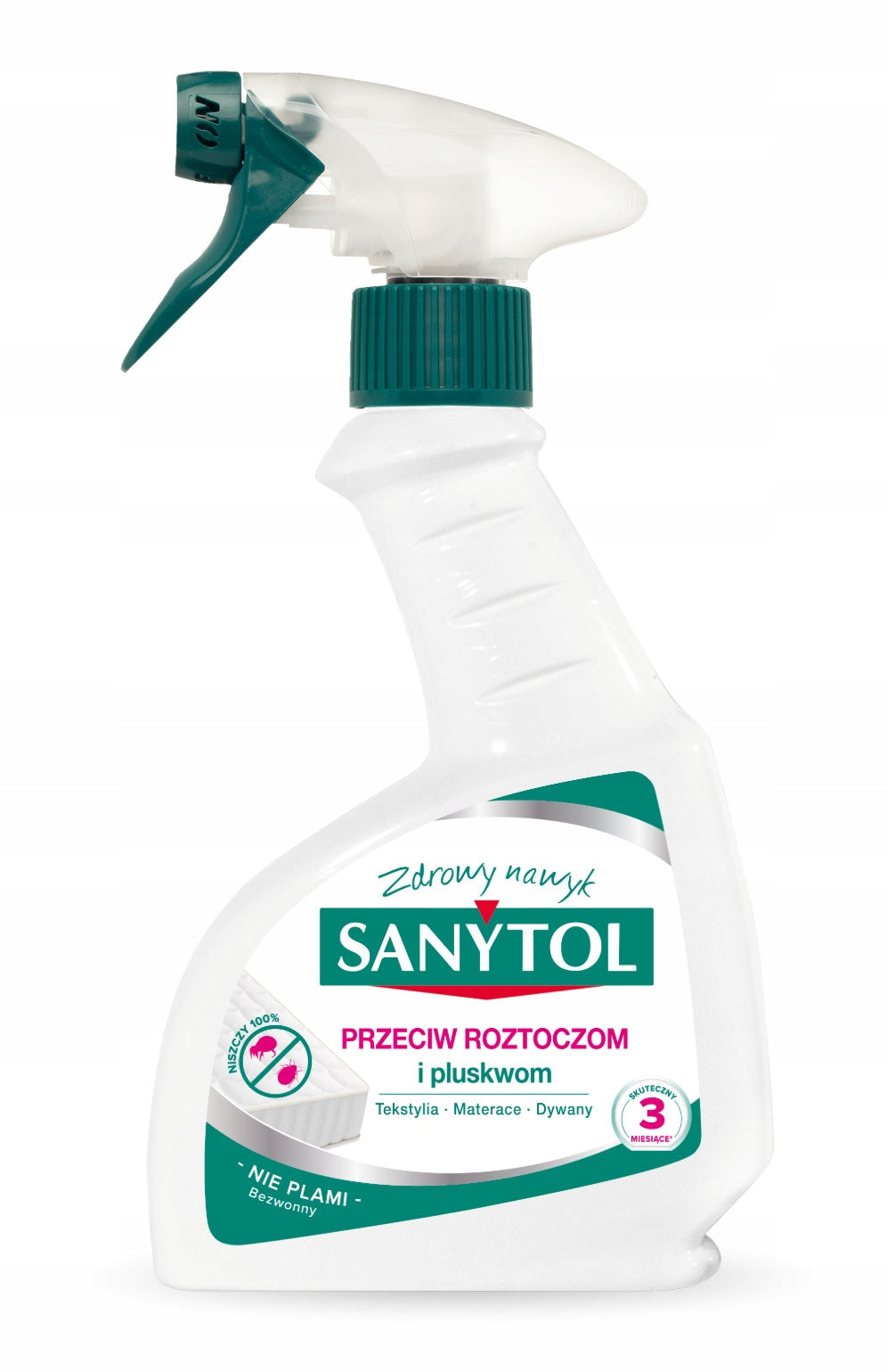 2x SANYTOL REMOVES 100% OF MITES - TEXTILES MATTRESSES