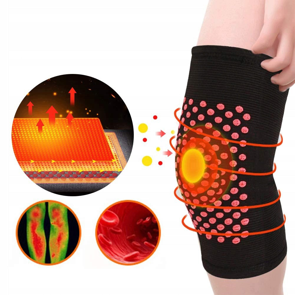 2x SELF-HEATING WINTER KNEES WARM KNEE PADS FOR PAIN RELIEF Medical device no