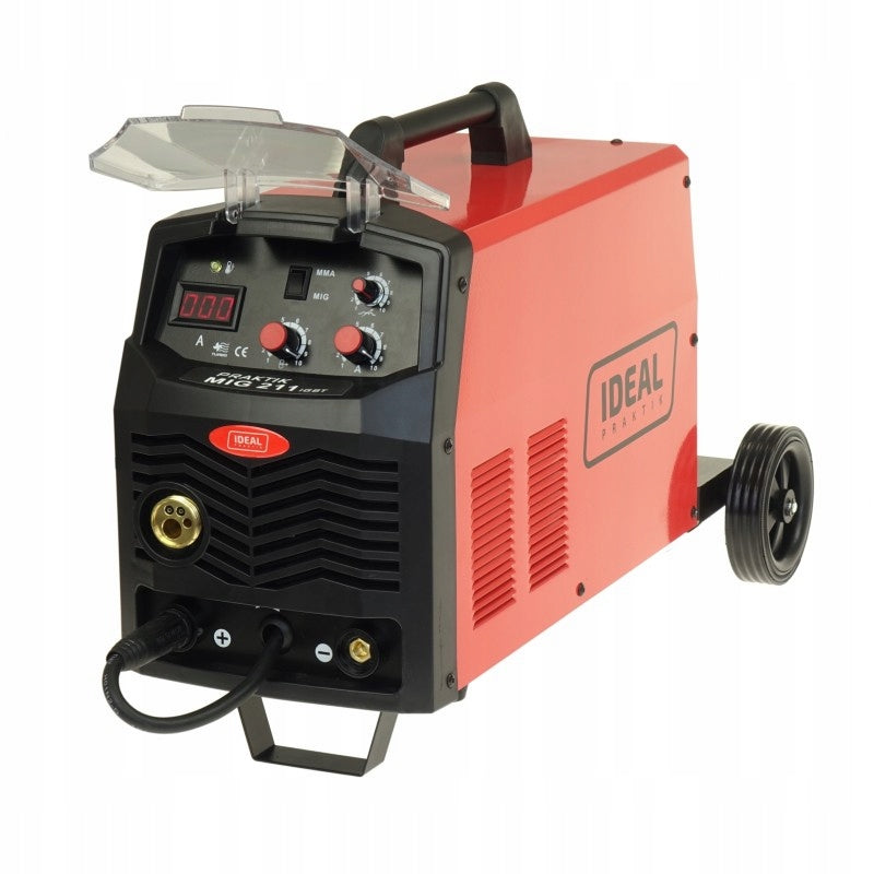 2x SEMI-AUTOMATIC WELDING MACHINE PRAKTIK MIG 211 MMA DIGITAL - BW PRAK M211