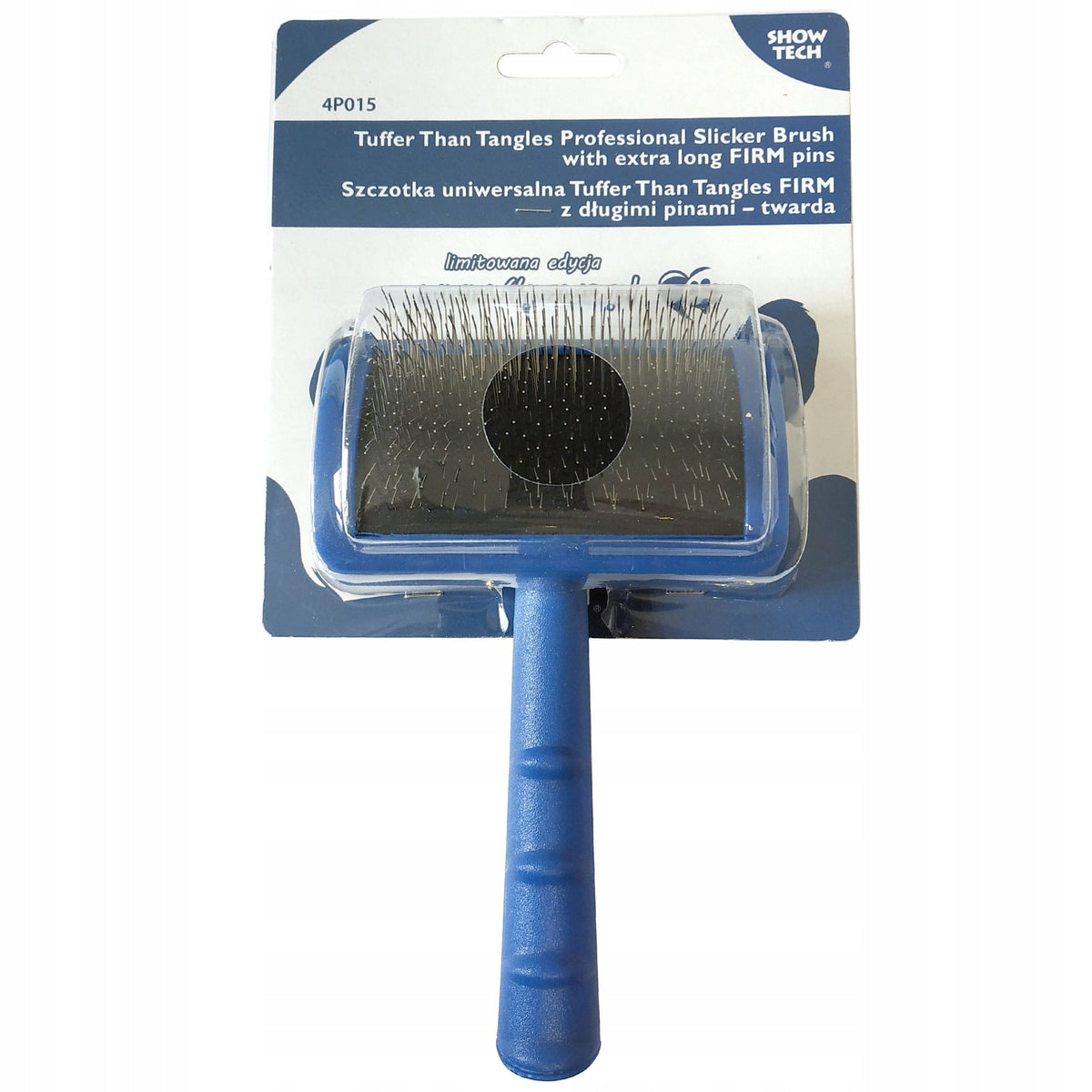 2x SHOW TECH TUFFER BRUSH POODLE LONG NEEDLES HARD 20MM