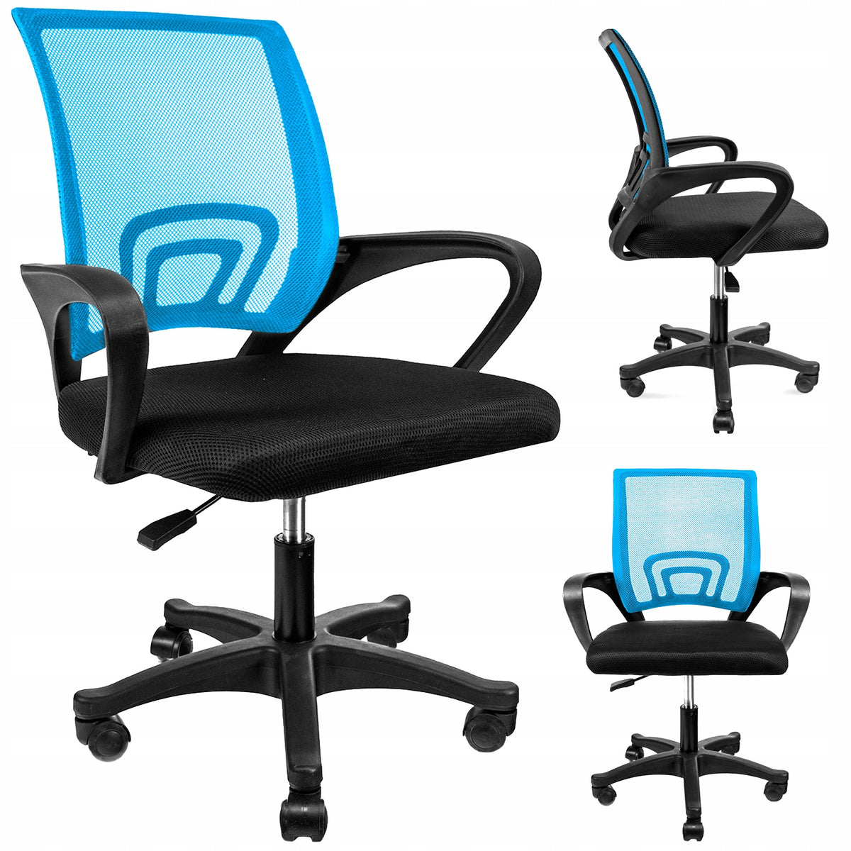 2x SMART chair black/turquoise (new code)