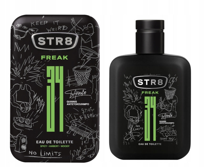 2x STR8 FREAK EAU DE TOILETTE EDT 100ml