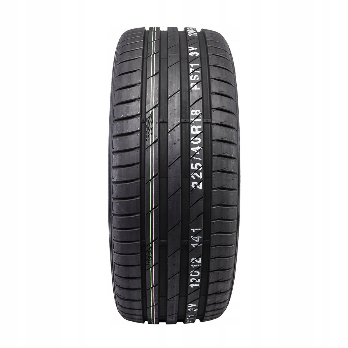 2x SUMMER TYRES 245/45R18 Kumho Ecsta PS71 96Y Year of manufacture 2023