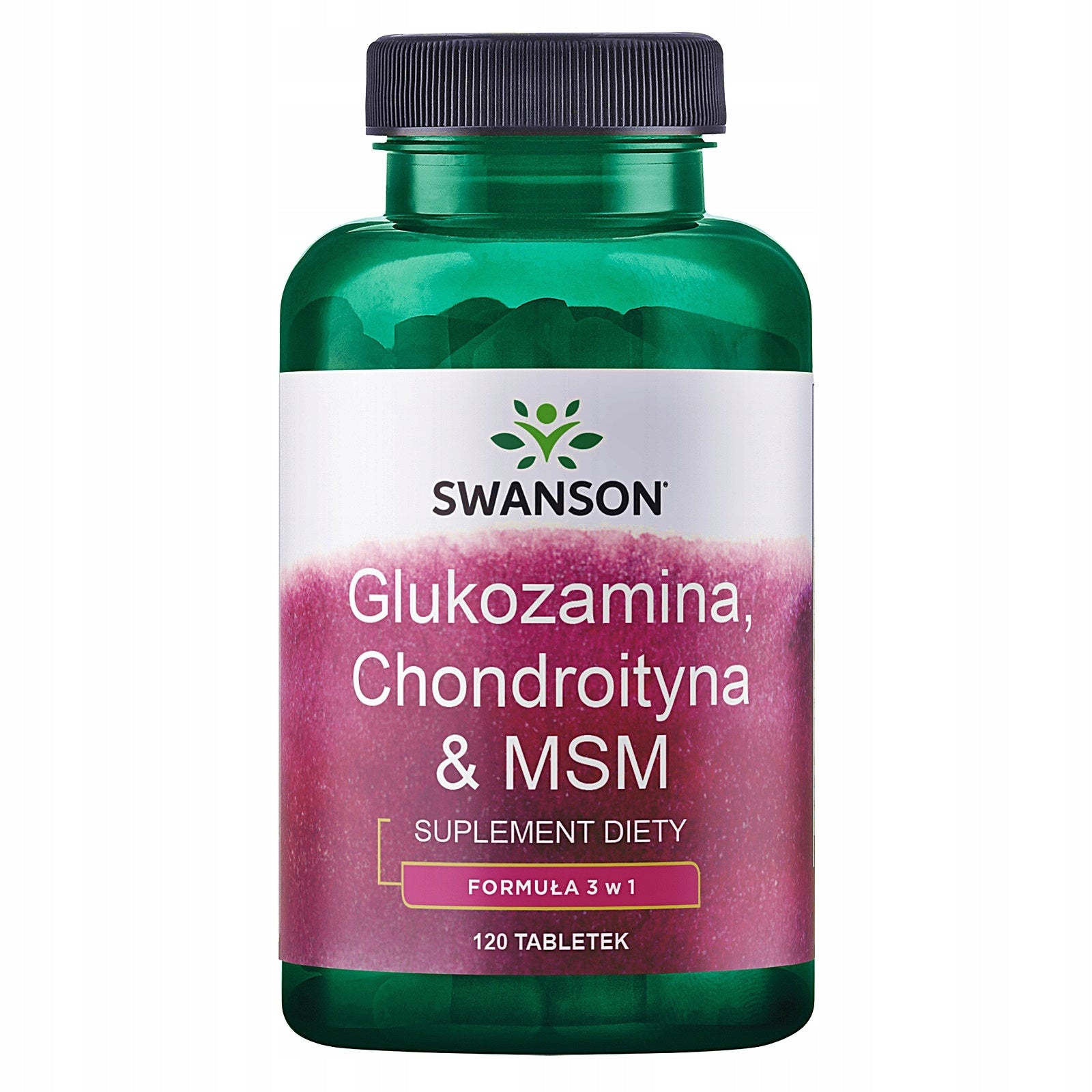 2x SWANSON GLUCOSAMINE CHONDROITIN BONE JOINTS 120 tab MSM STRENGTH Medical device no