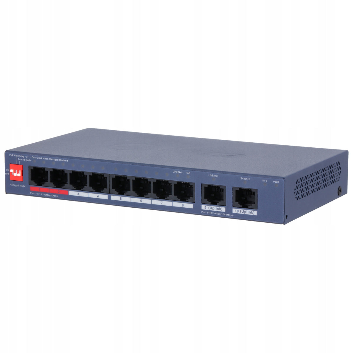 2x SWITCH DAHUA CS4010-8ET2GT-110