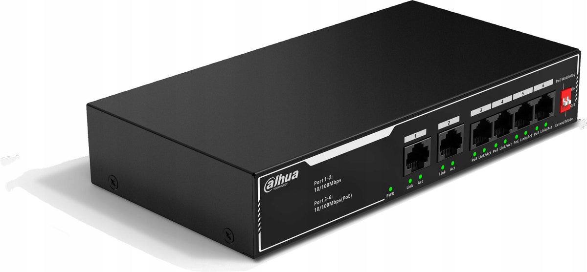 2x SWITCH DAHUA SF1006LP