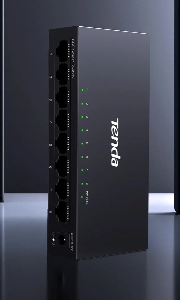 2x SWITCH TENDA TEG2208D