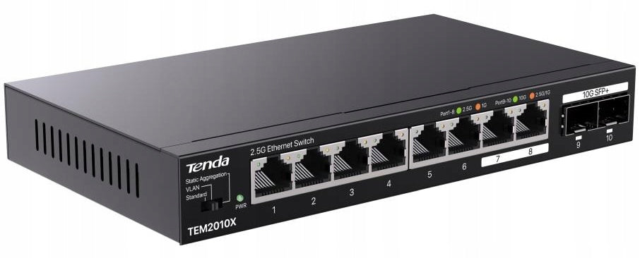 2x SWITCH TENDA TEM2010X Manufacturer Tenda