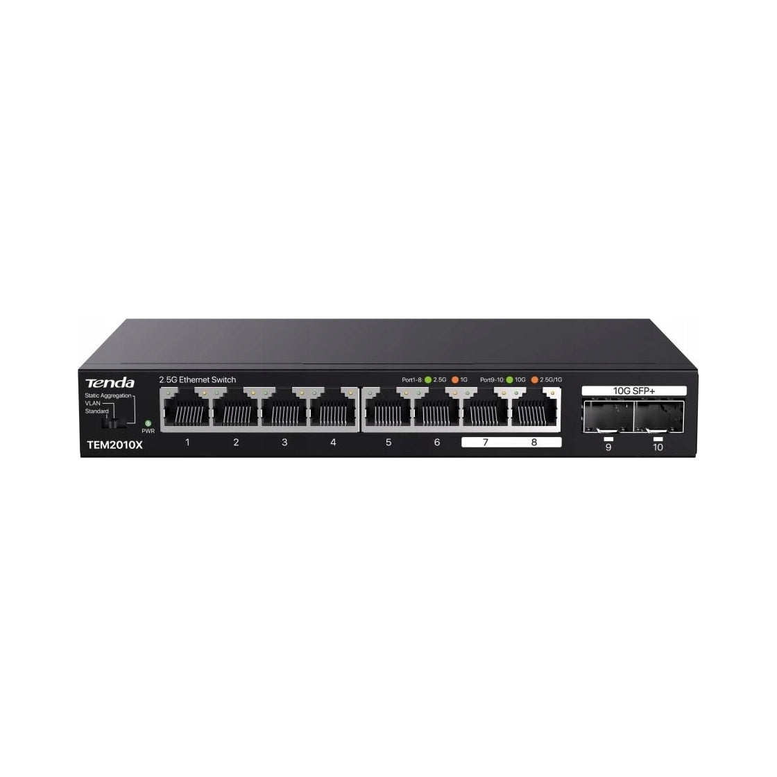2x SWITCH TENDA TEM2010X