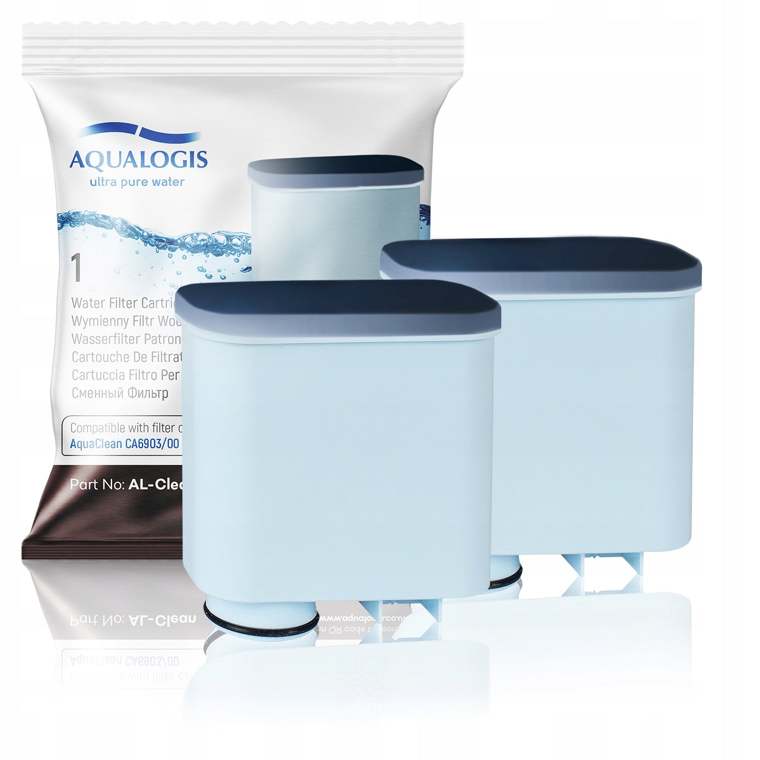 2x Saeco AL-Clean Filter + Descaler 250ml + Tablets EAN (GTIN) 5906501101718