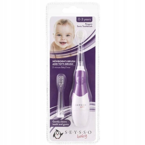2x Seysso Baby Penguin Sonic Toothbrush for Kids, 1 Piece Brand SEYSSO