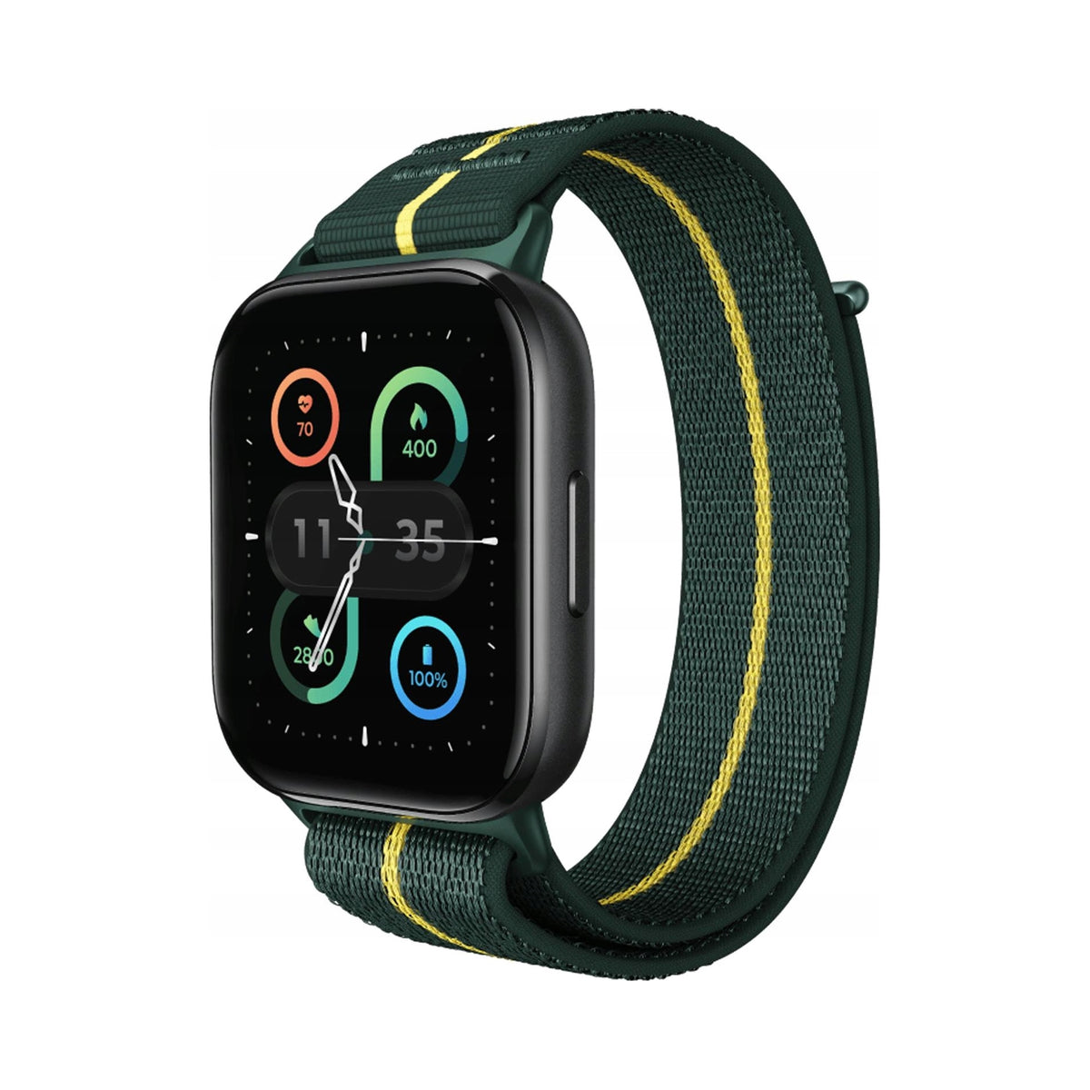 2x Smartwatch Motorola Moto Watch Fit 44 mm Trekking Green