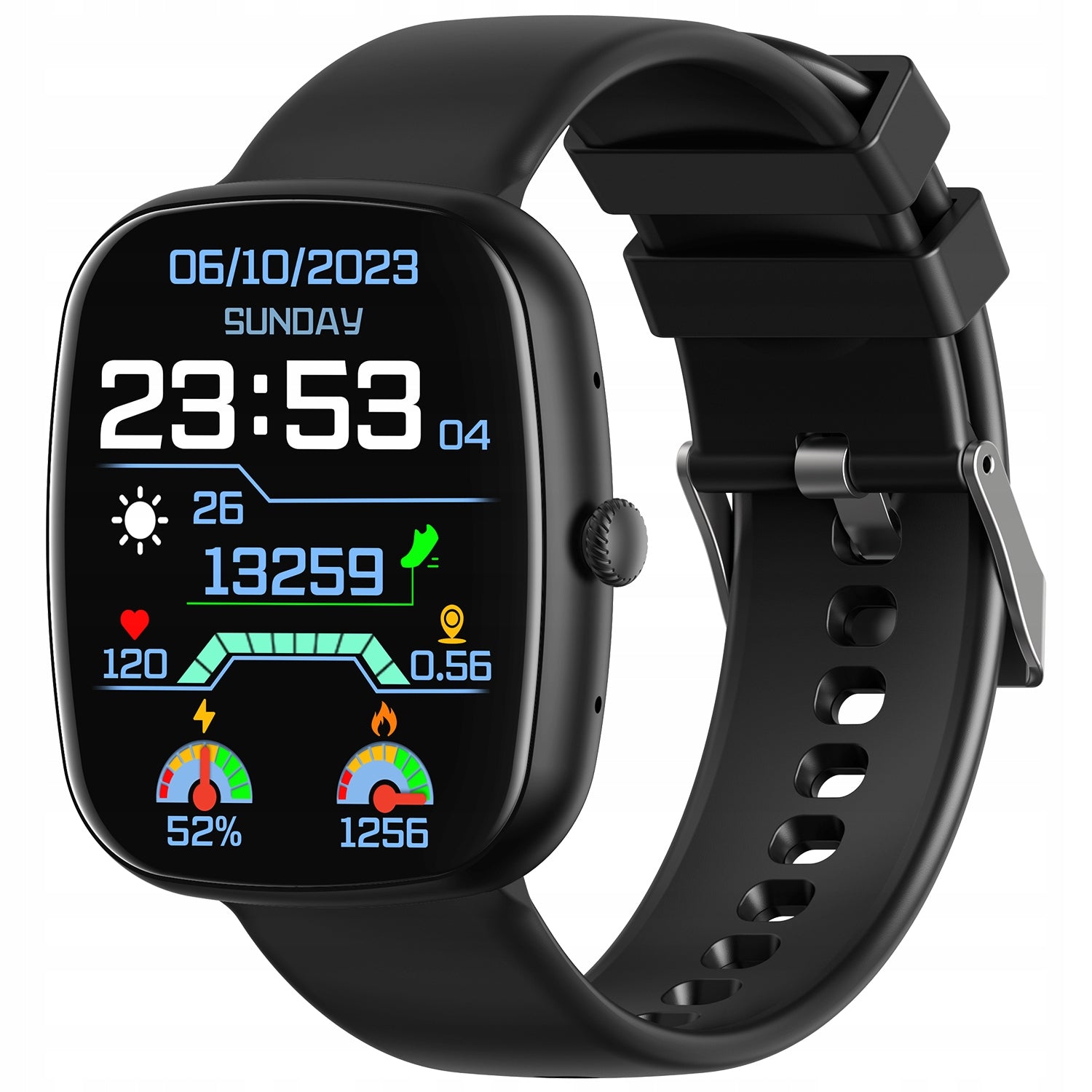 2x Smartwatch Wenom Sport Watch Black Model other