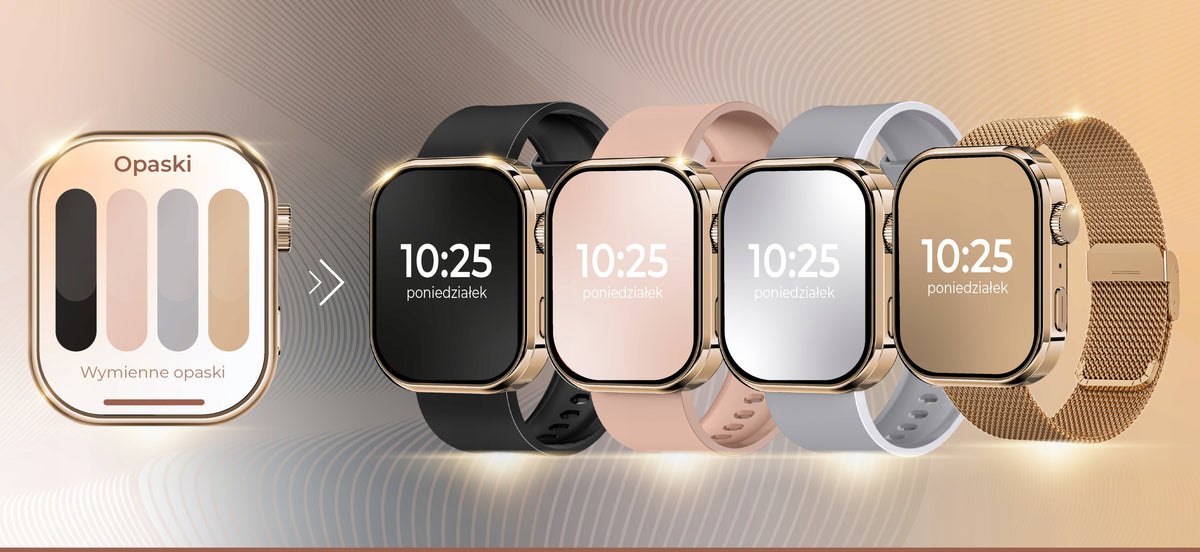 2x Smartwatch Wonderwatch Mi3 Gold Brand WonderWatch