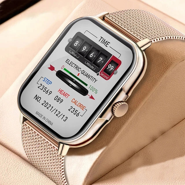 2x Smartwatch Wonderwatch Sx3 39 Mm Bluetooth Ip68 Gold