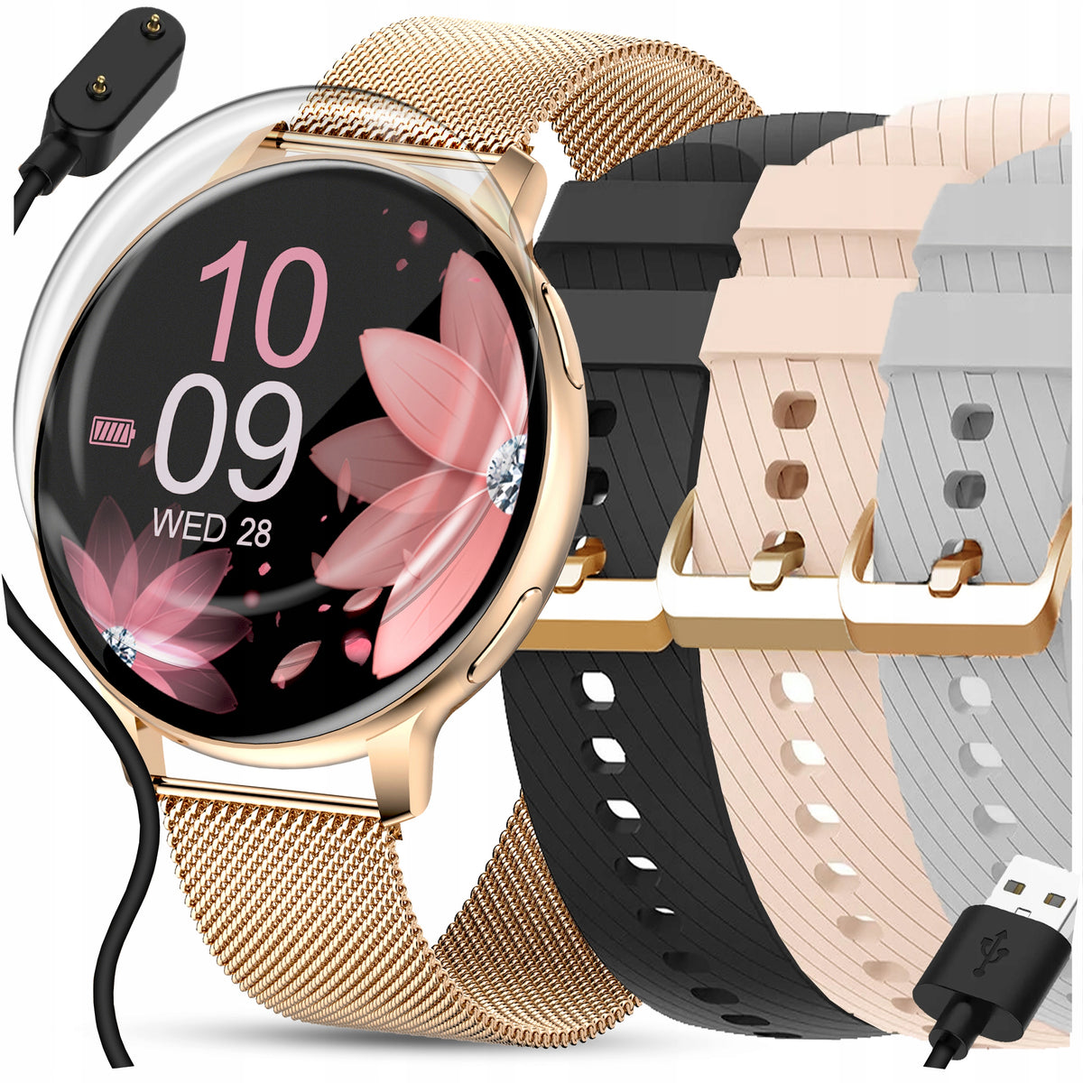 2x Smartwatch Wonderwatch Wonderfit Sx5 Gold Brand WonderWatch