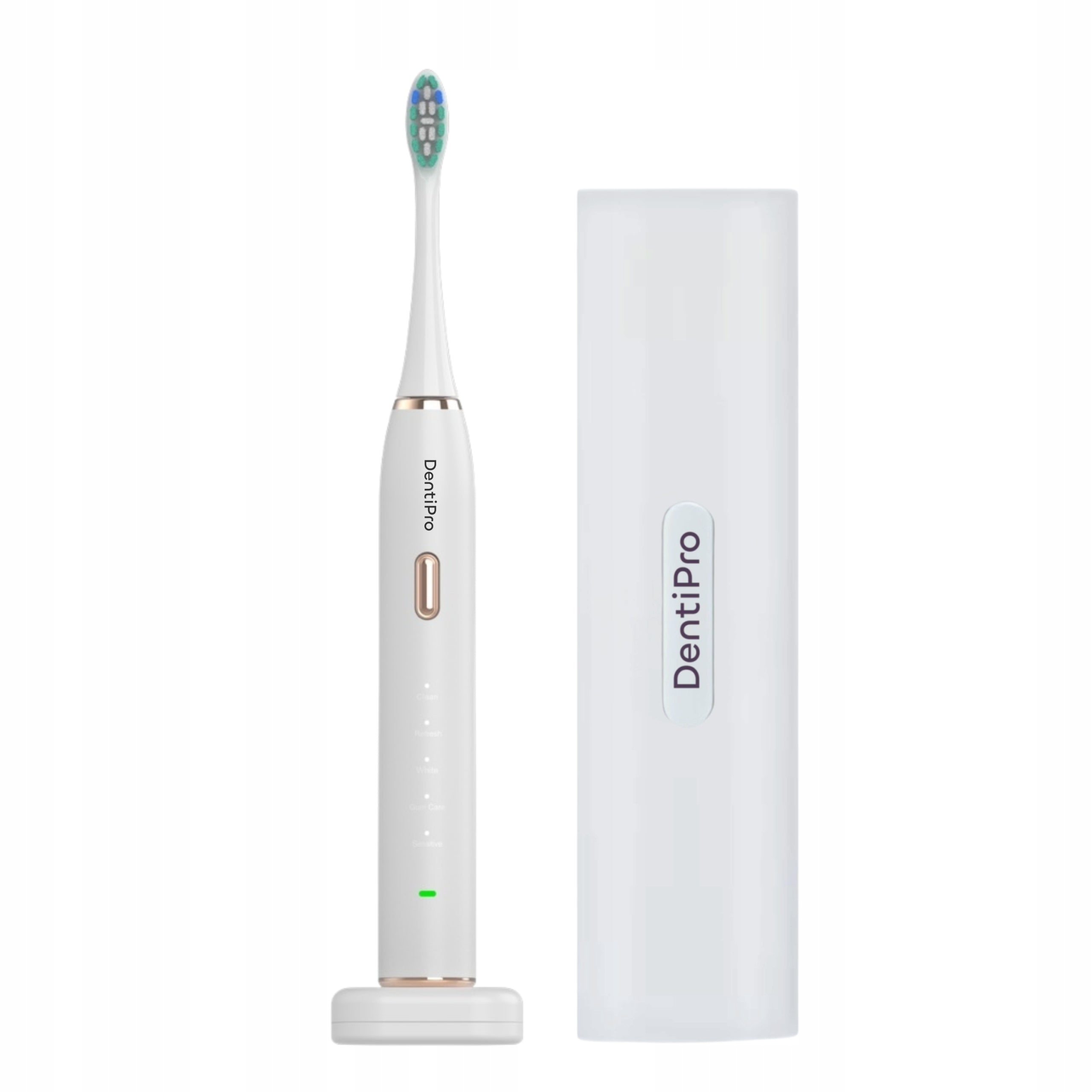 2x Sonic Toothbrush For Zebras 6 Ends Electric Induction 96tys Min Brand DentiPro