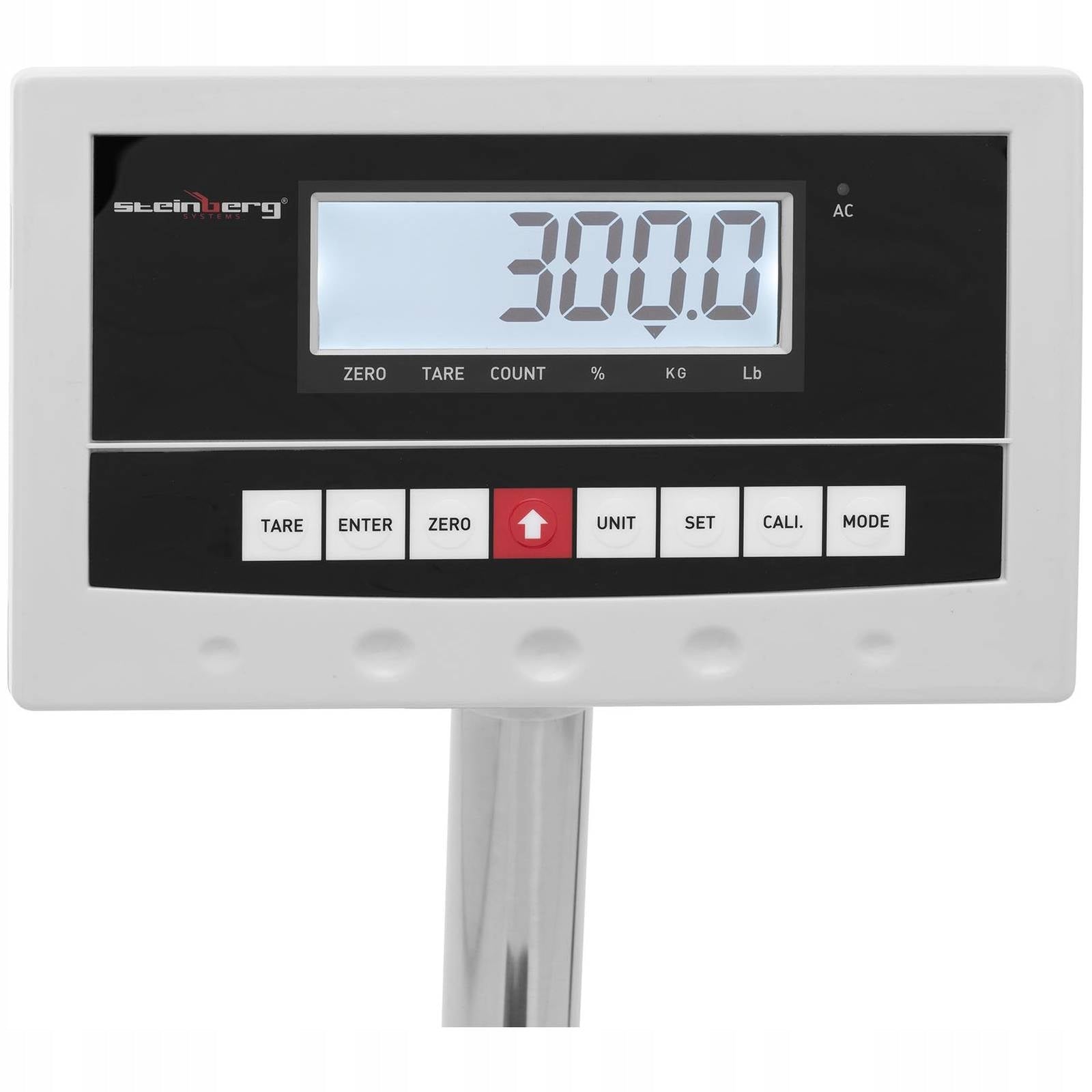 2x Storage platform scale 45 x 60 cm 300 kg / 0.01 kg Brand Steinberg Systems