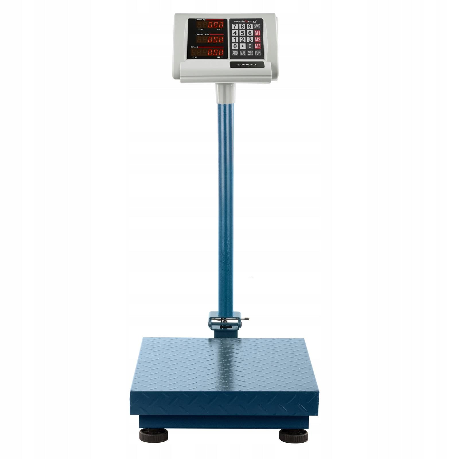 2x Storage platform scale counting folding 40x50cm power supply + accumulator Brand Steinberg Systems