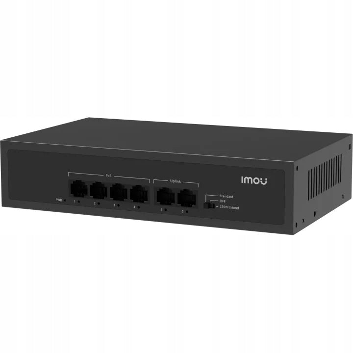 2x Switch Imou SF106P 6-Port 4x PoE 2x Uplink