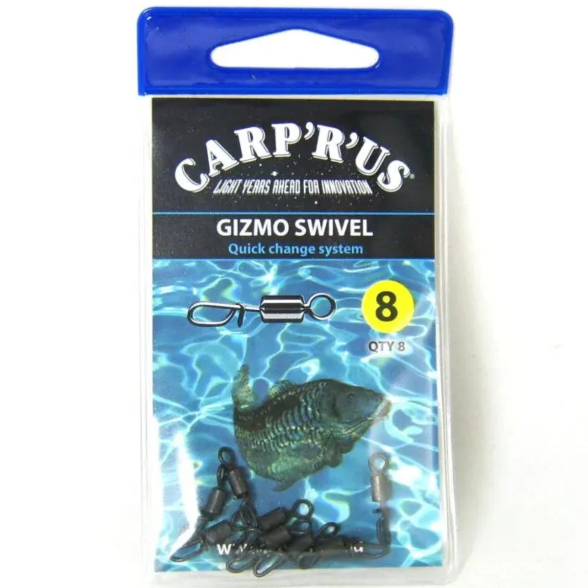 2x Swivel Gizmo Swivels Carp'R'Us r. 8