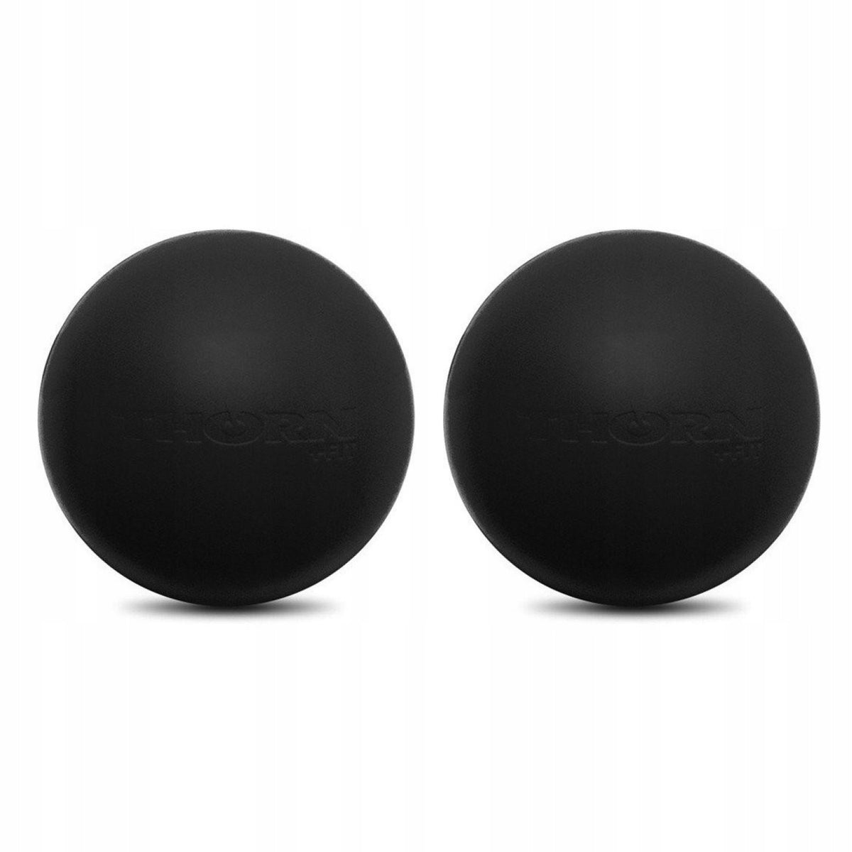 2x THORN FIT Rubber ball Lacrosse ball black